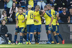 Johan Larsson, anfrer (Brndby IF), Kamil Wilczek (Brndby IF), Hjrtur Hermannsson (Brndby IF), Kasper Fisker (Brndby IF)