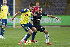 Christian Nrgaard (Brndby IF), Nikola Djurdjic (Randers FC)