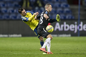 Besar Halimi (Brndby IF), Nikola Djurdjic (Randers FC)