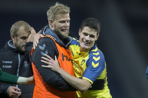 Paulus Arajuuri (Brndby IF), Christian Nrgaard (Brndby IF)