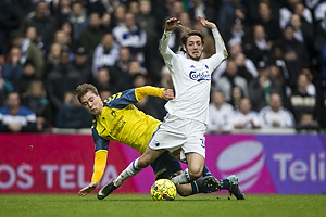 Simon Tibbling (Brndby IF), Rasmus Falk (FC Kbenhavn)