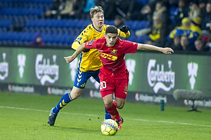 Simon Tibbling (Brndby IF), Patrick da Silva (FC Nordsjlland)