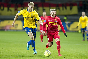 Paulus Arajuuri (Brndby IF), Mads Mini Pedersen (FC Nordsjlland)