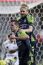Kamil Wilczek, mlscorer (Brndby IF), Johan Larsson (Brndby IF)