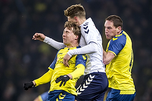 Simon Tibbling (Brndby IF), Kasper Junker (Agf), Benedikt Rcker (Brndby IF)