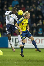 Mustapha Bundu (Agf), Johan Larsson (Brndby IF)