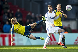 Kasper Fisker (Brndby IF), Uidentificeret person (FC Kbenhavn), Hjrtur Hermannsson (Brndby IF)