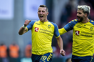 Kamil Wilczek, mlscorer (Brndby IF), Anthony Jung (Brndby IF)