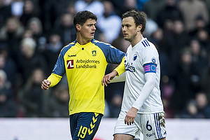 Christian Nrgaard (Brndby IF), William Kvist, anfrer (FC Kbenhavn)