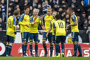 Simon Tibbling (Brndby IF), Christian Nrgaard (Brndby IF), Johan Larsson, anfrer (Brndby IF), Hjrtur Hermannsson (Brndby IF), Hany Mukhtar (Brndby IF), Kamil Wilczek (Brndby IF)