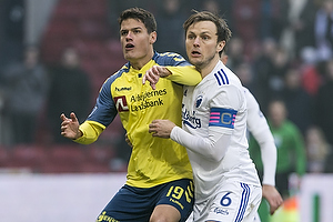 Christian Nrgaard (Brndby IF), William Kvist, anfrer (FC Kbenhavn)