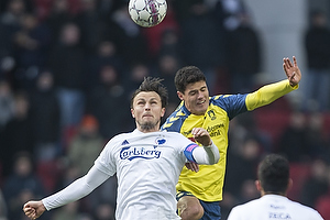 William Kvist, anfrer (FC Kbenhavn), Christian Nrgaard (Brndby IF)