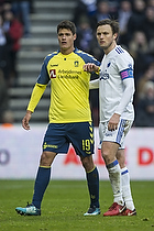 Christian Nrgaard (Brndby IF), William Kvist, anfrer (FC Kbenhavn)