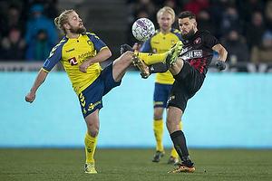 Kasper Fisker (Brndby IF), Uidentificeret person (FC Midtjylland)