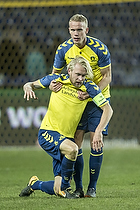 Johan Larsson, anfrer (Brndby IF), Hjrtur Hermannsson (Brndby IF)