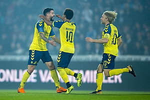 Anthony Jung, mlscorer (Brndby IF), Hany Mukhtar (Brndby IF), Johan Larsson, anfrer (Brndby IF)