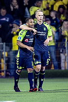 Kevin Mensah, mlscorer (Brndby IF), Hjrtur Hermannsson (Brndby IF)
