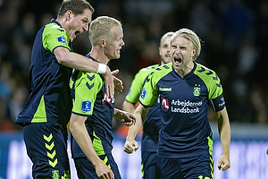 Hjrtur Hermannsson, mlscorer (Brndby IF), Benedikt Rcker (Brndby IF), Johan Larsson, anfrer (Brndby IF)