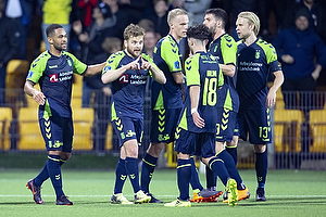 Kevin Mensah, mlscorer (Brndby IF), Kasper Fisker (Brndby IF), Hjrtur Hermannsson (Brndby IF)