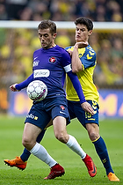 Jakob Poulsen, anfrer (FC Midtjylland), Christian Nrgaard (Brndby IF)