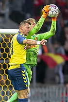 Kamil Wilczek (Brndby IF), Runar Alex Runarsson (FC Nordsjlland)