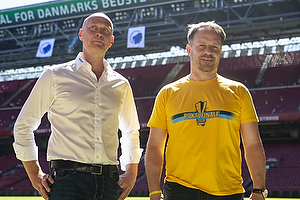 Peter Srensen, cheftrner (Silkeborg IF), Alexander Zorniger, cheftrner (Brndby IF)