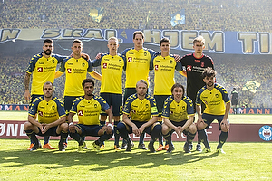 Anthony Jung (Brndby IF), Kamil Wilczek (Brndby IF), Hjrtur Hermannsson (Brndby IF), Benedikt Rcker (Brndby IF), Christian Nrgaard (Brndby IF), Frederik Rnnow (Brndby IF), Teemu Pukki (Brndby IF), Hany Mukhtar (Brndby IF), Johan Larsson, anfrer (Brndby IF), Simon Tibbling (Brndby IF), Besar Halimi (Brndby IF)