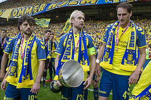 Besar Halimi (Brndby IF), Johan Larsson, anfrer (Brndby IF), Benedikt Rcker (Brndby IF)