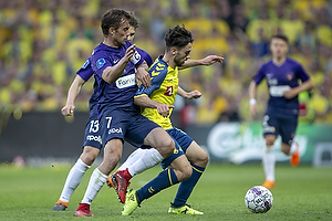 Besar Halimi (Brndby IF), Jakob Poulsen (FC Midtjylland)