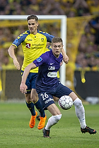 Andreas Bruus (Brndby IF), Patrick Banggaard Jensen (FC Midtjylland)
