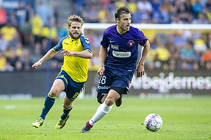 Erik Sviatchenko (FC Midtjylland), Kasper Fisker (Brndby IF)