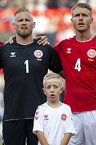 Kasper Schmeichel (Danmark), Simon Kjr (Danmark)