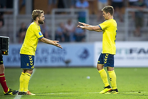 Kasper Fisker (Brndby IF), Dominik Kaiser (Brndby IF)