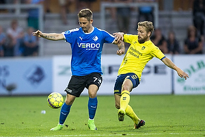 Andreas Bruhn (Randers FC), Kasper Fisker (Brndby IF)