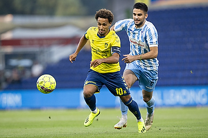 Hany Mukhtar, anfrer (Brndby IF), Nemanja Tekijaski (FK Spartak Subotica)