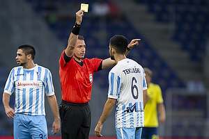 Hseyin Gek, dommer, Nemanja Tekijaski (FK Spartak Subotica)