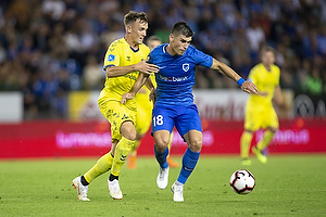 Lasse Vigen Christensen (Brndby IF), Ruslan Malinovskiy (KRC Genk)