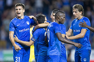 Alejandro Pozuelo (KRC Genk), Mbwana Samatta (KRC Genk), Joakim Mhle (KRC Genk)