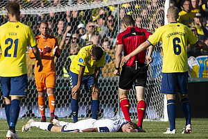 Joel Kabongo (Brndby IF), Mads-Kristoffer Kristoffersen, dommer