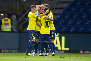 Hany Mukhtar, mlscorer (Brndby IF), Nikolai Laursen (Brndby IF), Lasse Vigen Christensen (Brndby IF)