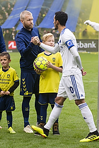 Johan Larsson (Brndby IF), Carlos Zeca, anfrer (FC Kbenhavn)