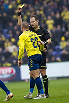 Michael Johansen, dommer, Josip Radosevic (Brndby IF)