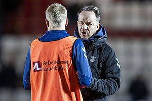 Alexander Zorniger, cheftrner (Brndby IF), Johan Larsson (Brndby IF)