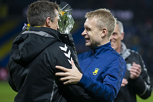 Johan Larsson (Brndby IF), Troels Bech, sportsdirektr (Brndby IF)