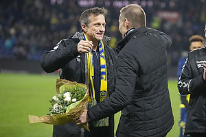 Troels Bech, sportsdirektr (Brndby IF), Jan Bech Andersen, bestyrelsesformand (Brndby IF)