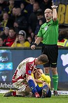 Dominik Kaiser (Brndby IF), Oliver Abildgaard (Aab), Peter Kjrdgaard-Andersen, dommer