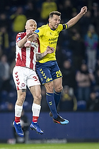 Kasper Pedersen (Aab), Kamil Wilczek, anfrer (Brndby IF)