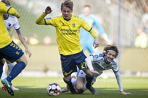 Simon Hedlund (Brndby IF), Rasmus Falk (FC Kbenhavn)
