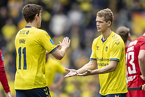 Mikael Uhre (Brndby IF), Nikolai Laursen (Brndby IF)