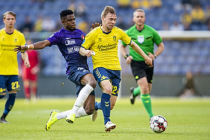 Simon Tibbling (Brndby IF), Frank Onyeka (FC Midtjylland)